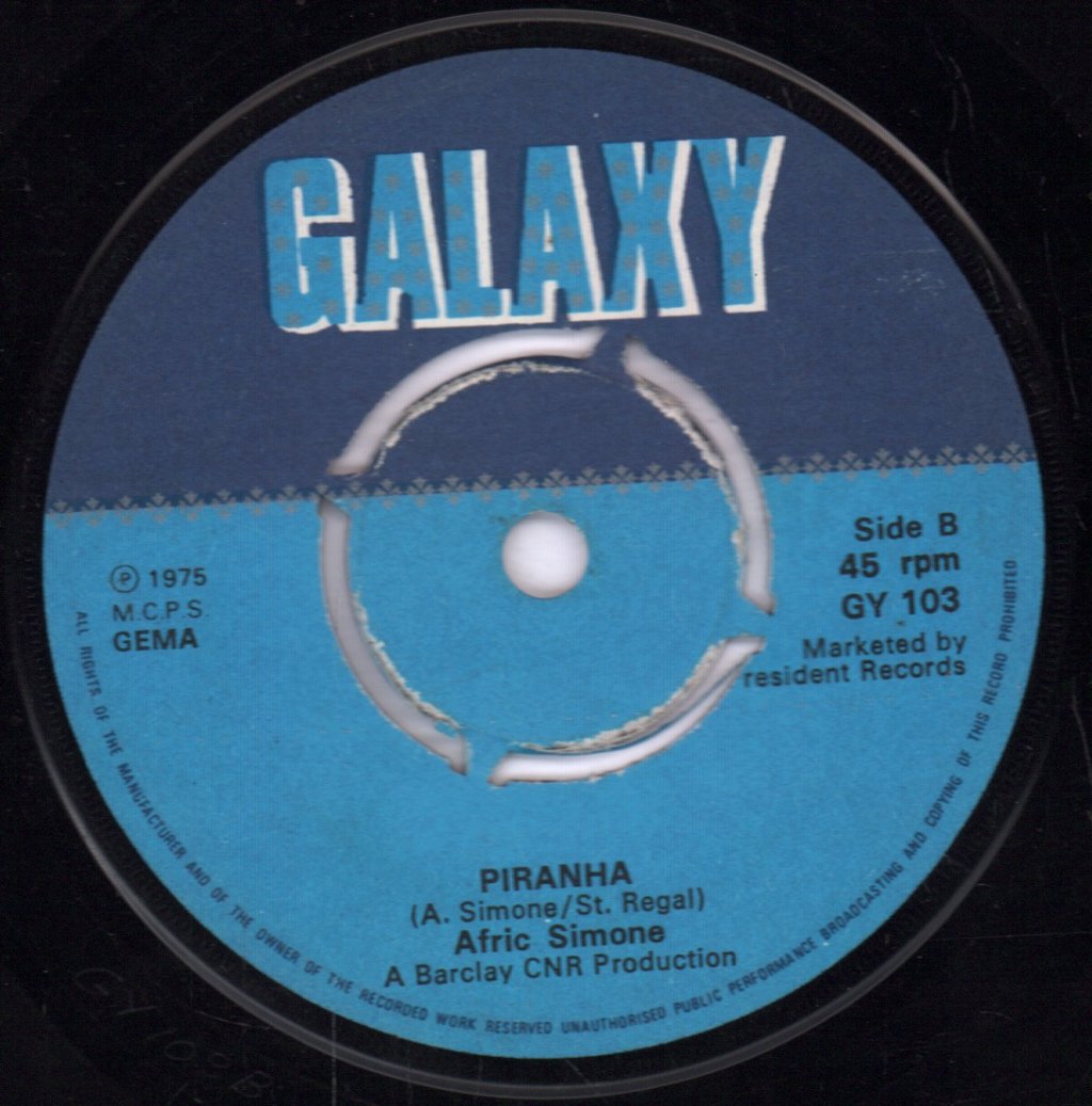 Afric Simone - Ramaya - 7 Inch
