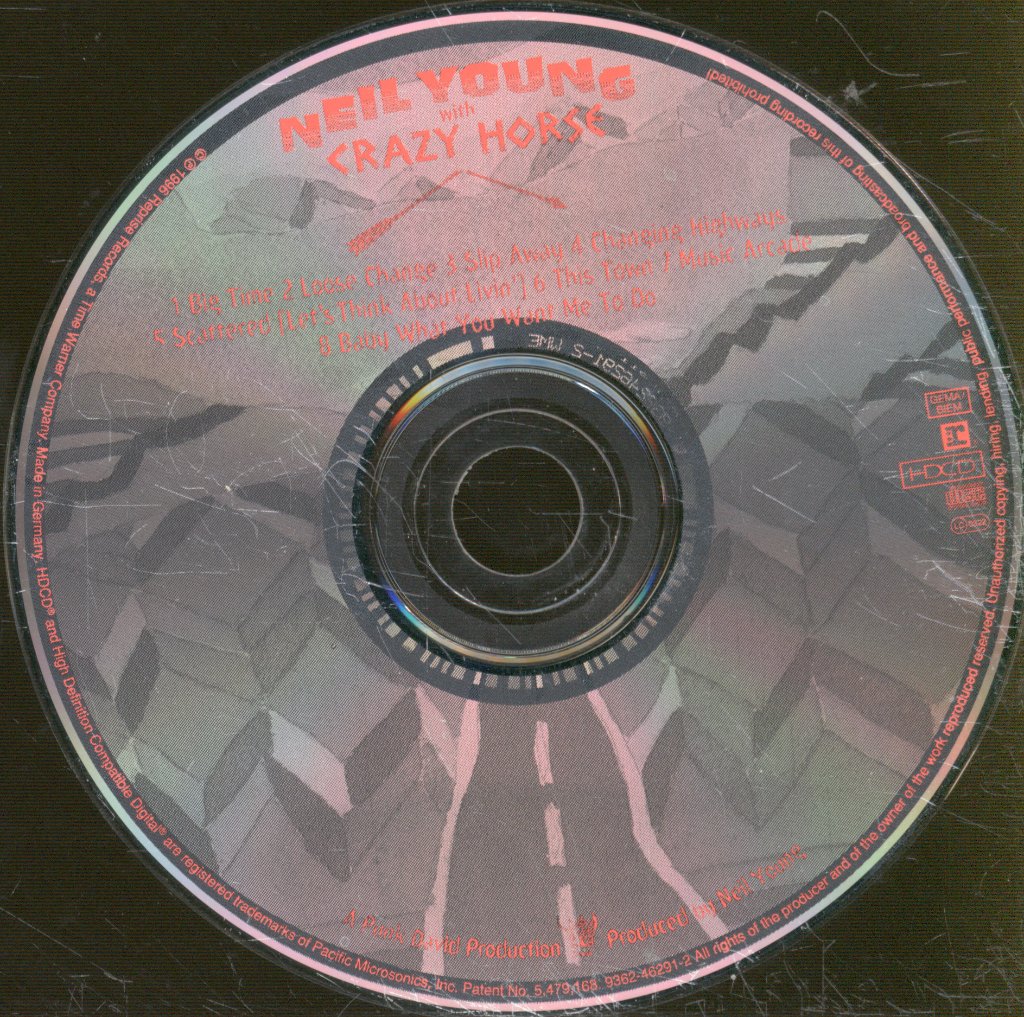 Neil Young With Crazy Horse - Broken Arrow - Cd