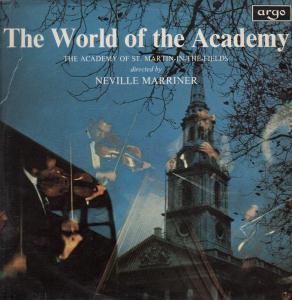 Neville Marriner / Academy Of St.Martin-In-The-Fields - World Of The Academy - Lp