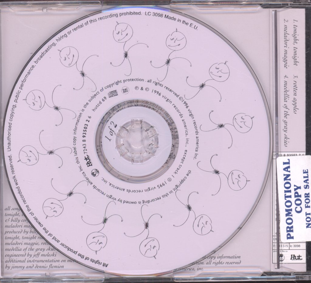 Smashing Pumpkins - Tonight, Tonight - Cd