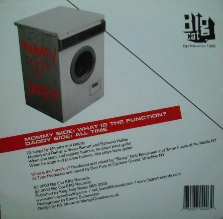 Mommy And Daddy - What Is The Function? - 7 Inch