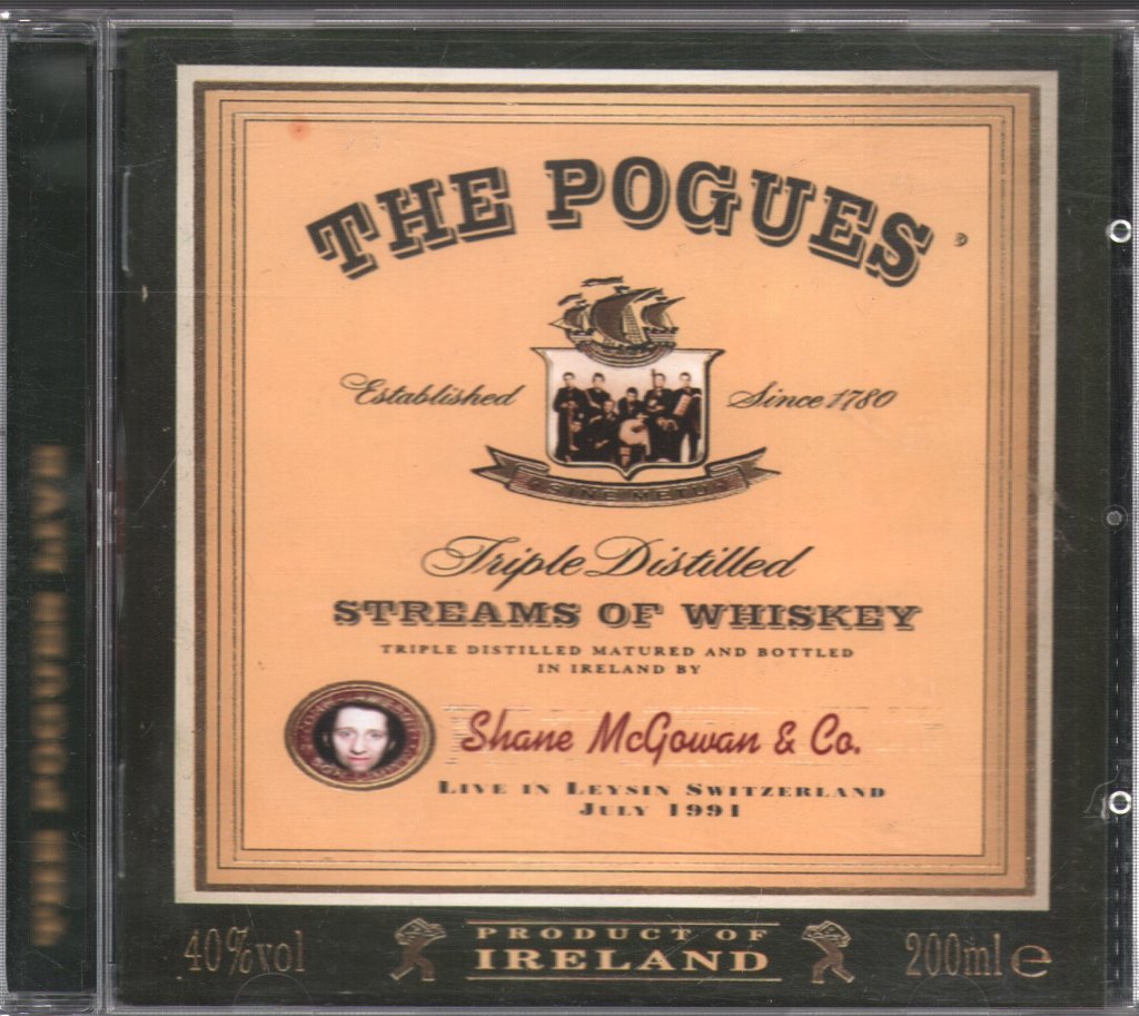 Pogues - Streams Of Whiskey- Live In Leysin, Switzerland 1991 - Cd