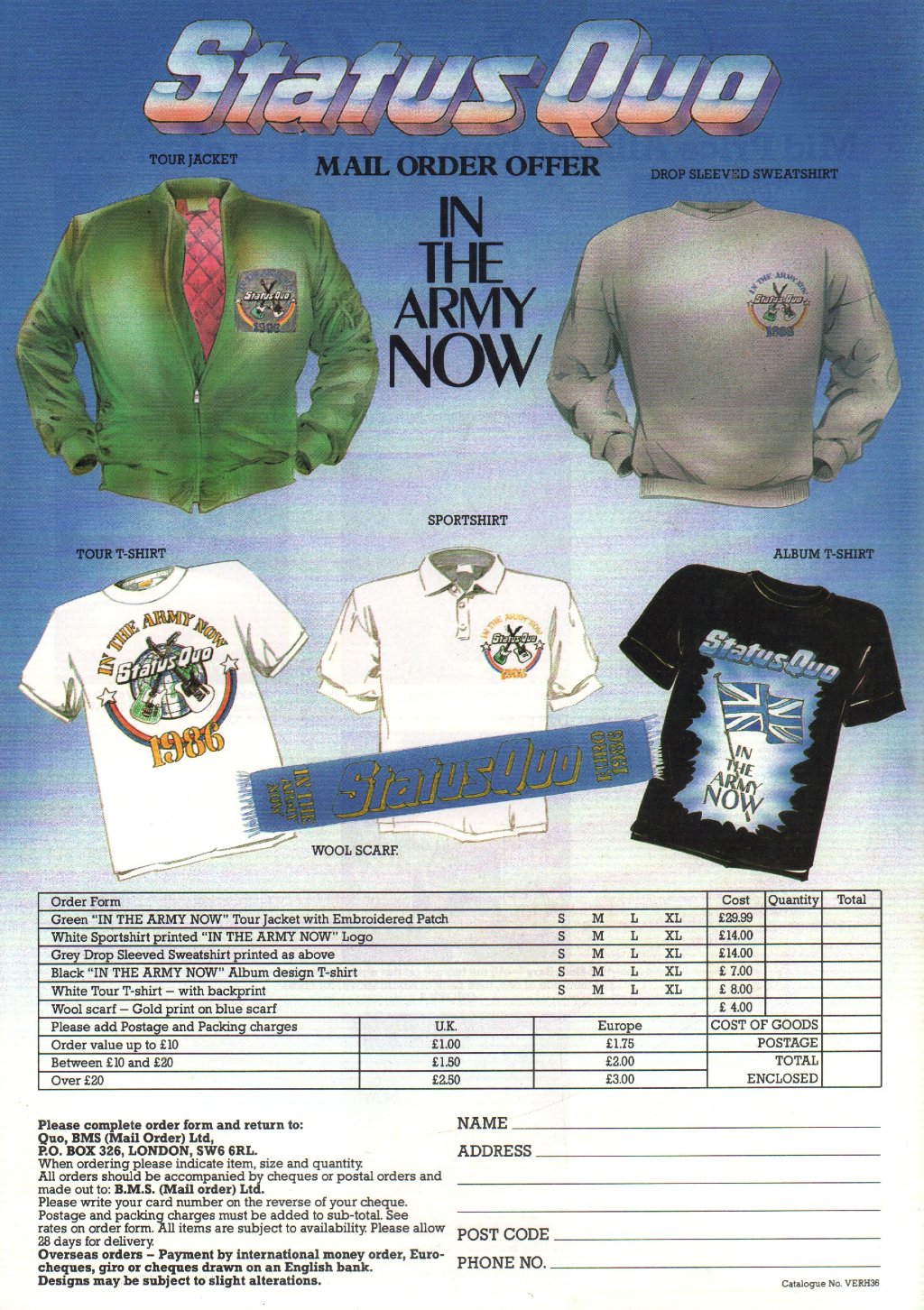 Status Quo - In The Army Now - Lp