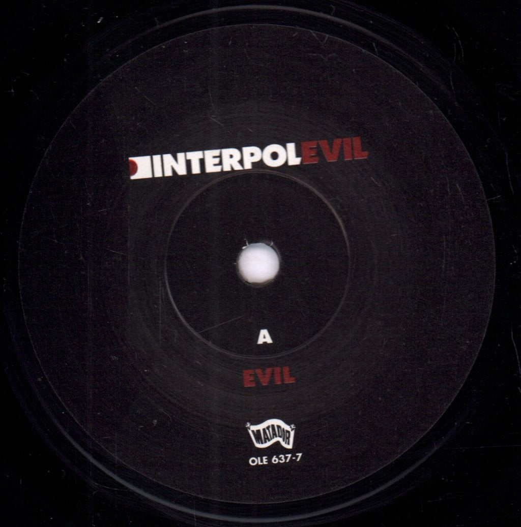 Interpol - Evil - 7 Inch