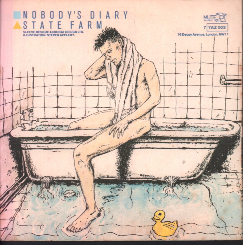 Yazoo - Nobody's Diary - 7 Inch