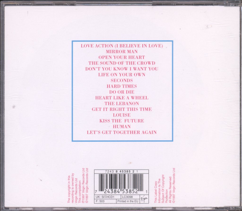 Human League - Best Of The Human League - Cd