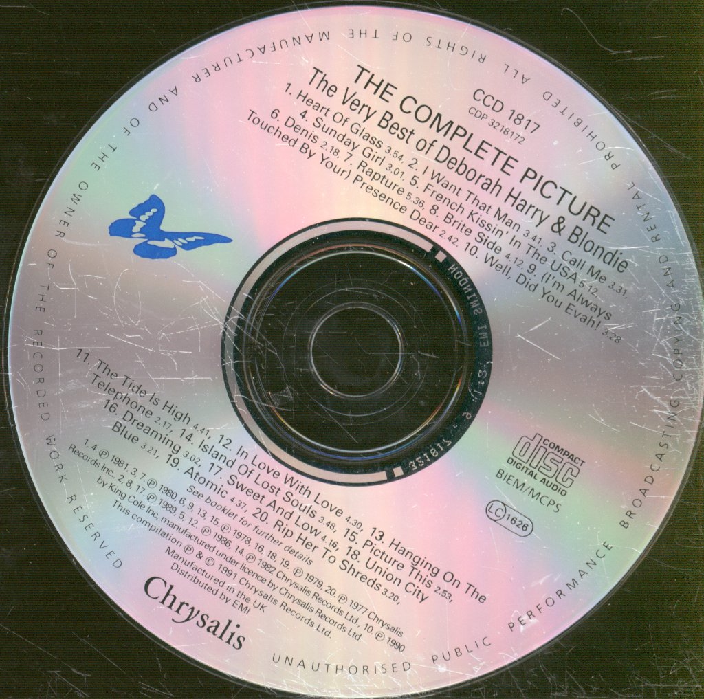 Deborah Harry - Complete Picture - The Very Best Of Deborah Harry And Blondie - Cd