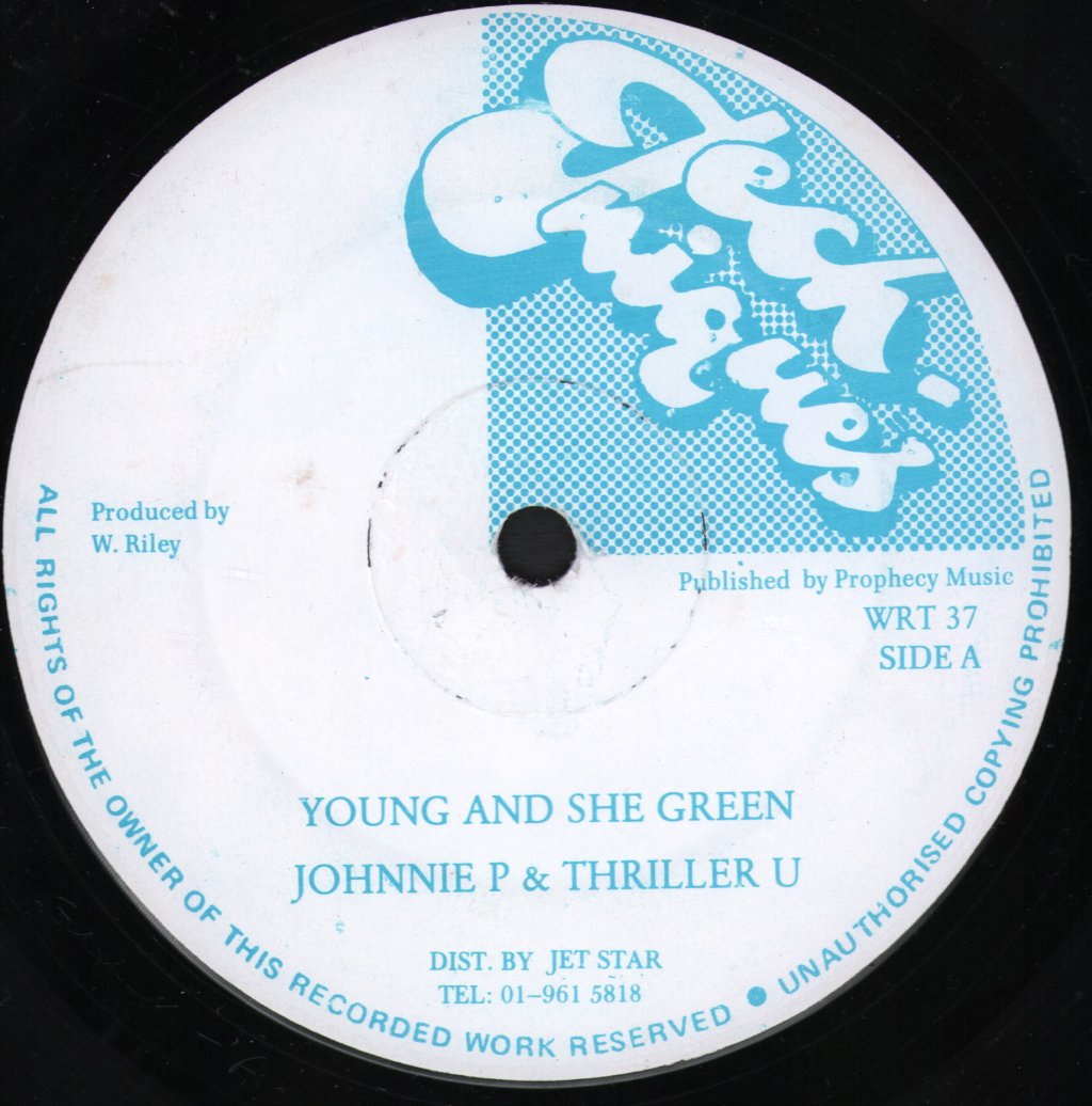 Johnnie P & Thriller U - Young And She Green - 12 Inch