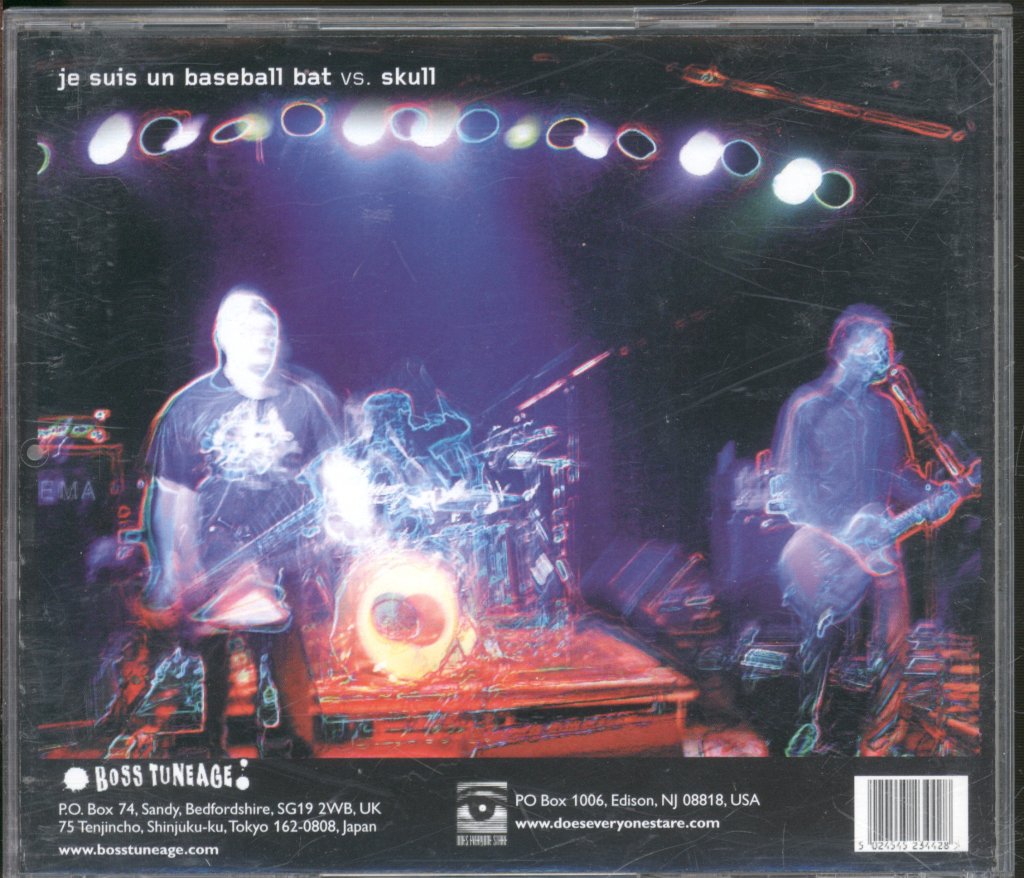 Ipanema - Je Suis Un Baseball Bat Vs. Skull - Cd