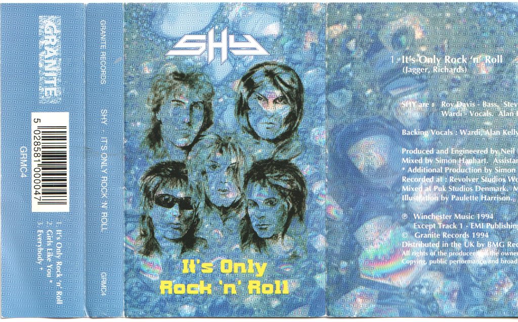 Shy (Rock/Nwobhm Group) - It's Only Rock 'n' Roll - Cassette