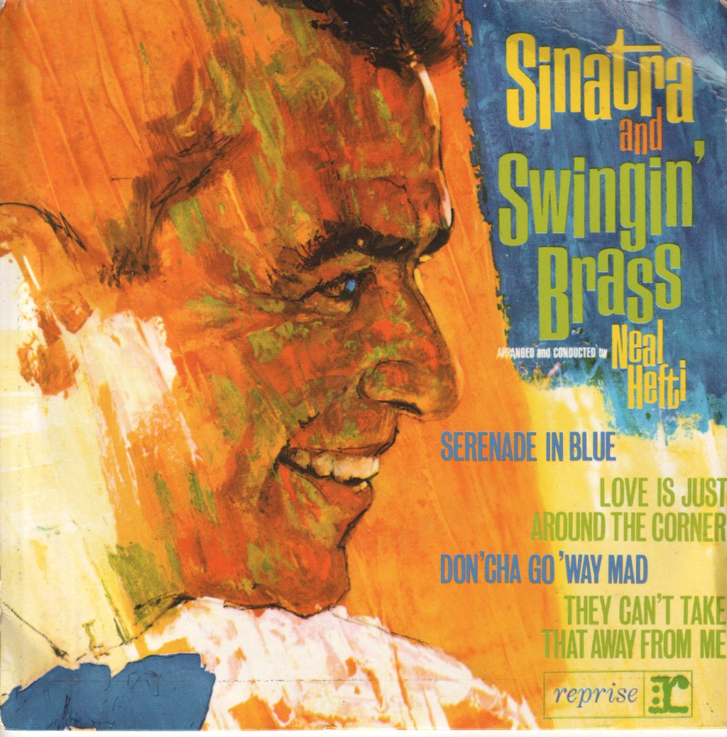 Frank Sinatra - Sinatra And Swingin' Brass - 7 Inch