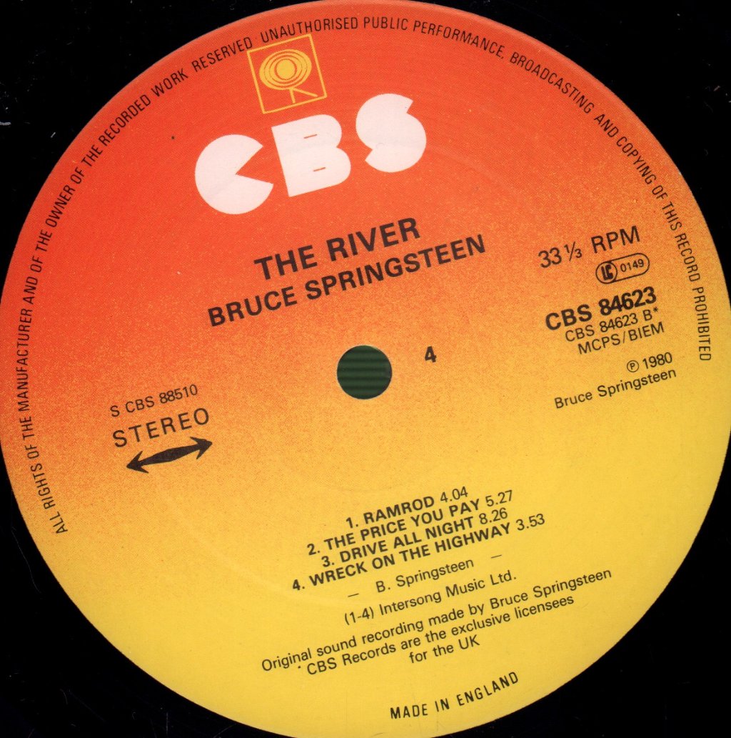 Bruce Springsteen - River - Double Lp