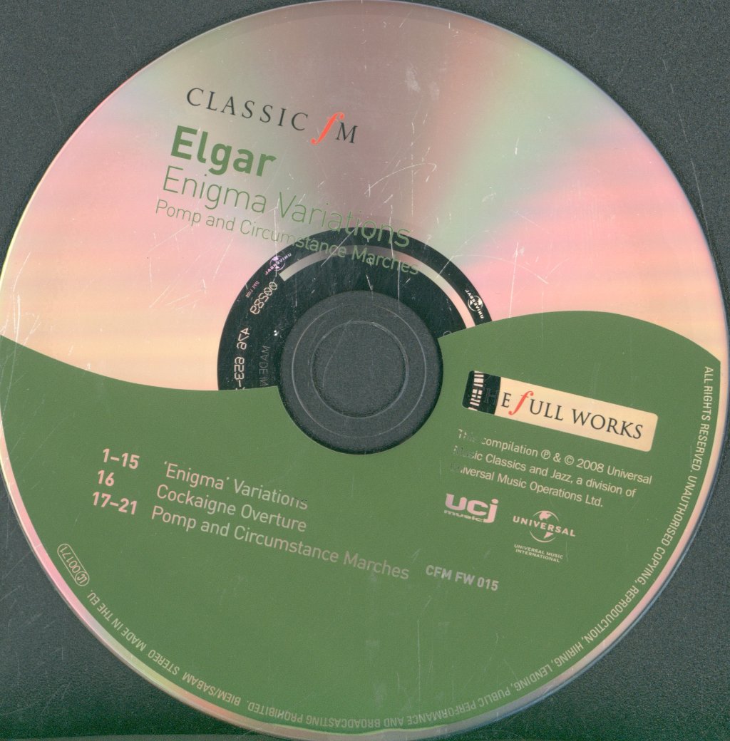 Royal Philharmonic Orchestra / Sir Charles Mackerras - Elgar - Enigma Variations, Pomp And Circumstance Marches - Cd