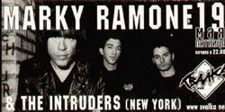 Marky Ramone And The Intruders - Live In Moscow - Ticket