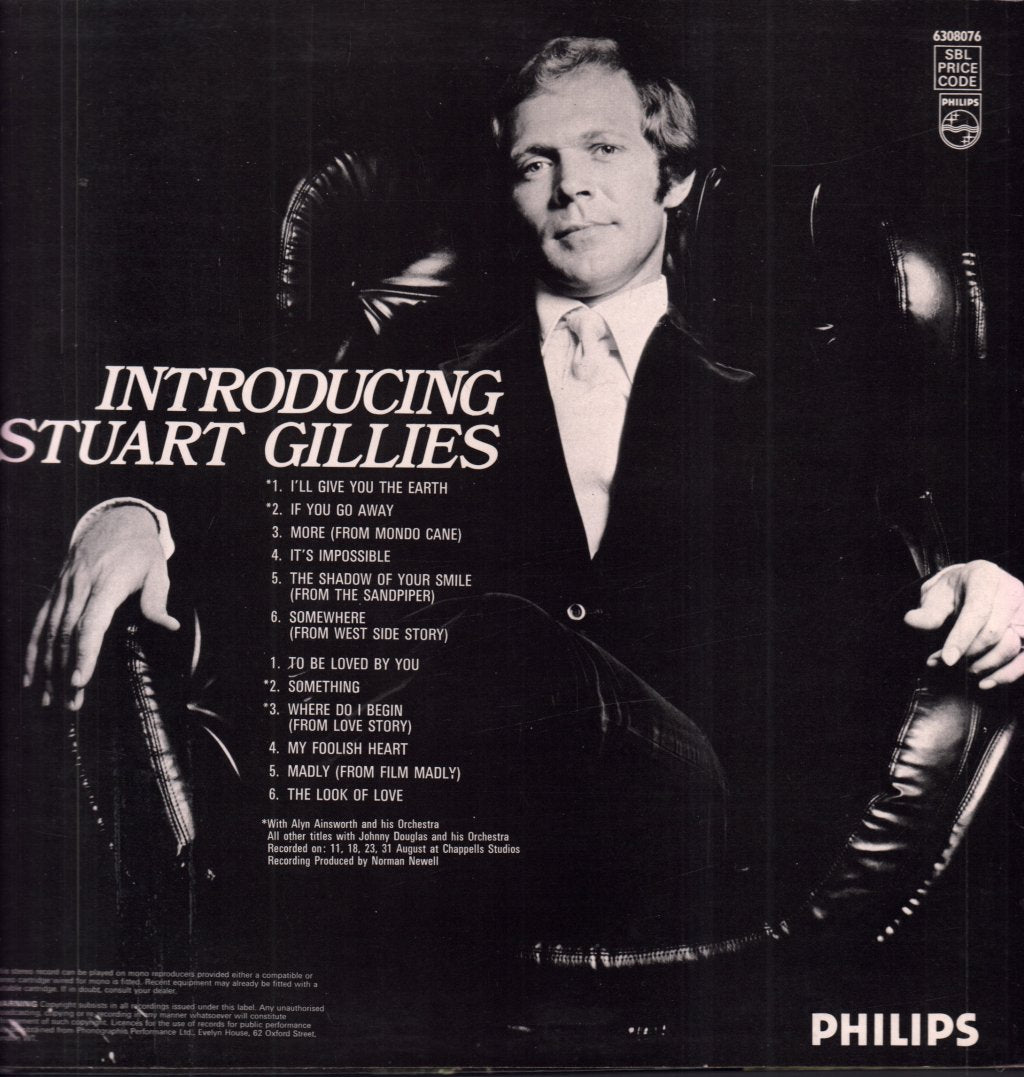 Stuart Gillies - Introducing Stuart Gillies - Lp