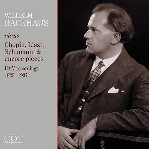 Wilhelm Backhaus - Chopin/Liszt/Schumann & Encore Pieces [wilhelm Backhaus] - Double Cd