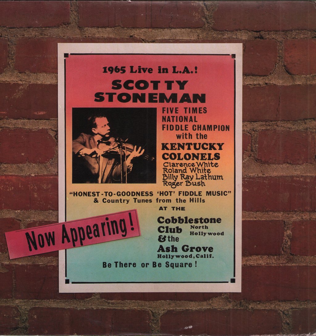 Scotty Stoneman With The Kentucky Colonels - 1965 Live In L.A. - Lp