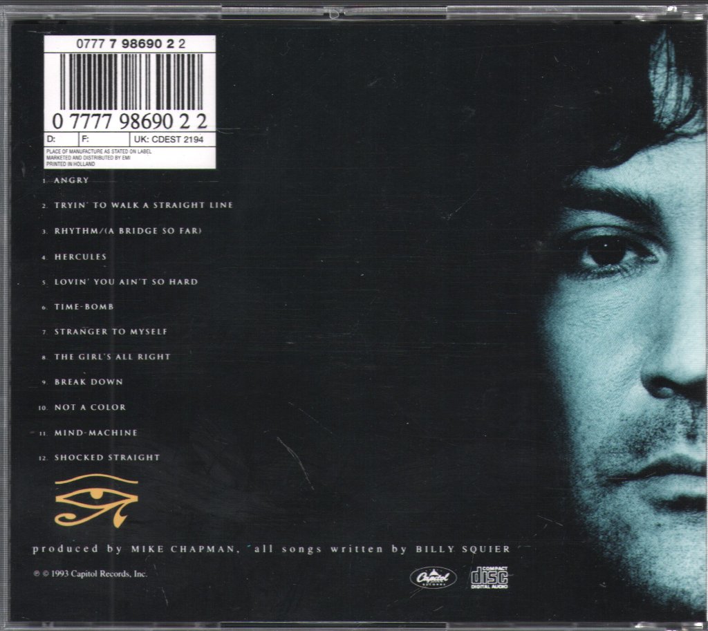 Billy Squier - Tell The Truth - Cd