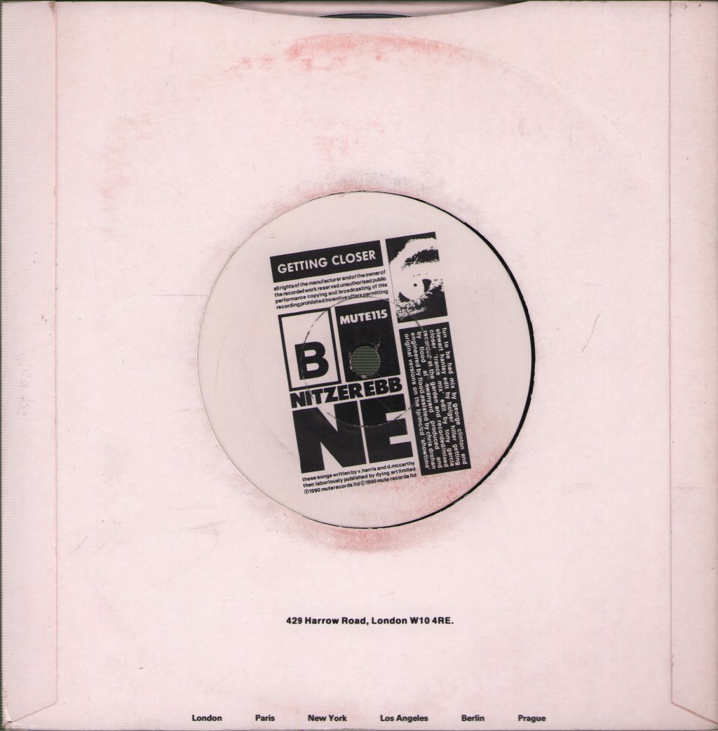 Nitzer Ebb - Fun To Be Had / Getting Closer - 7 Inch