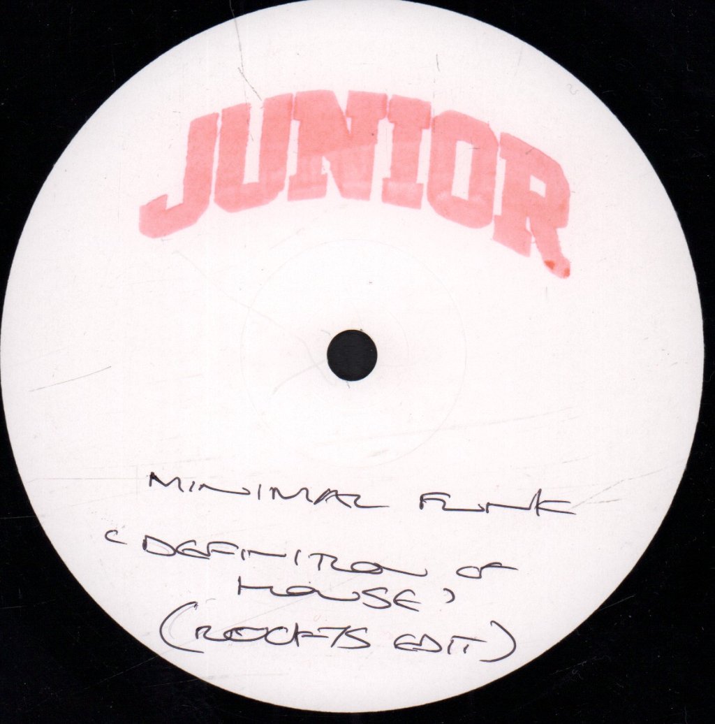 Minimal Funk - Definition Of House - 12 Inch