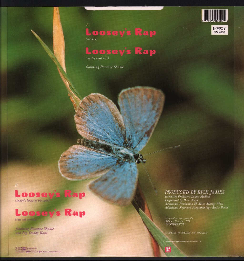 Rick James - Loosey's Rap - 12 Inch