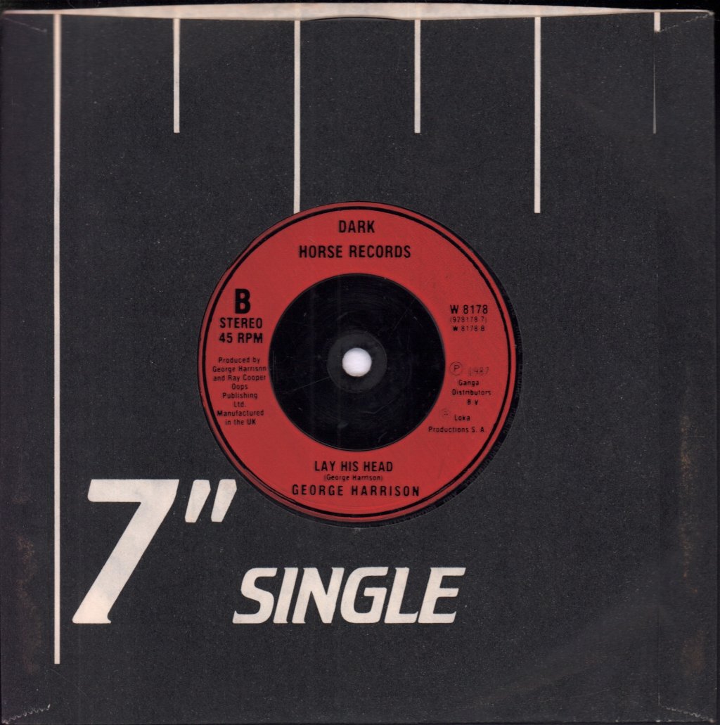 George Harrison - Got My Mind Set On You - 7 Inch