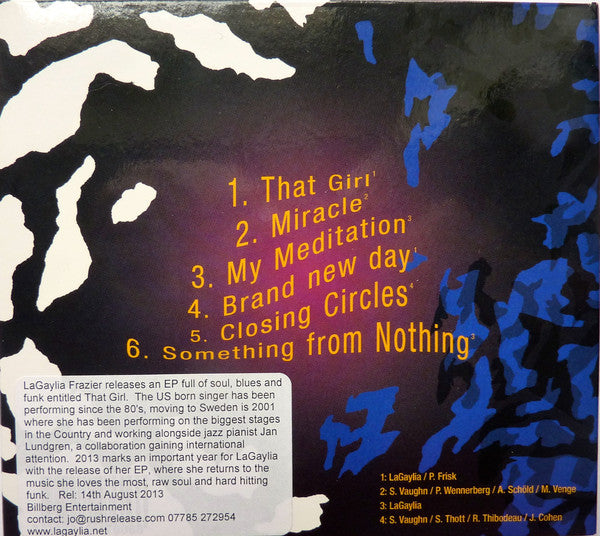 LaGaylia - That Girl - Cd