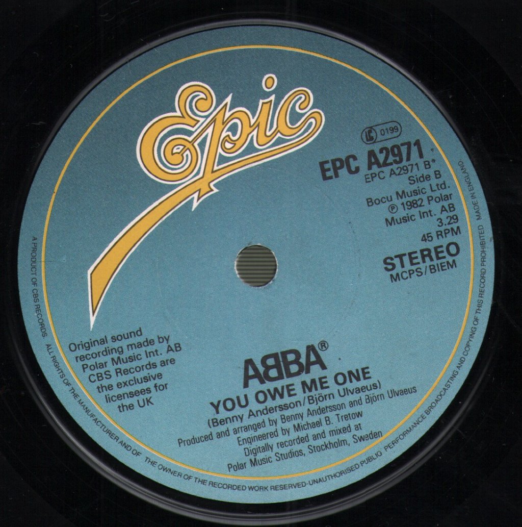 ABBA - Under Attack - 7 Inch