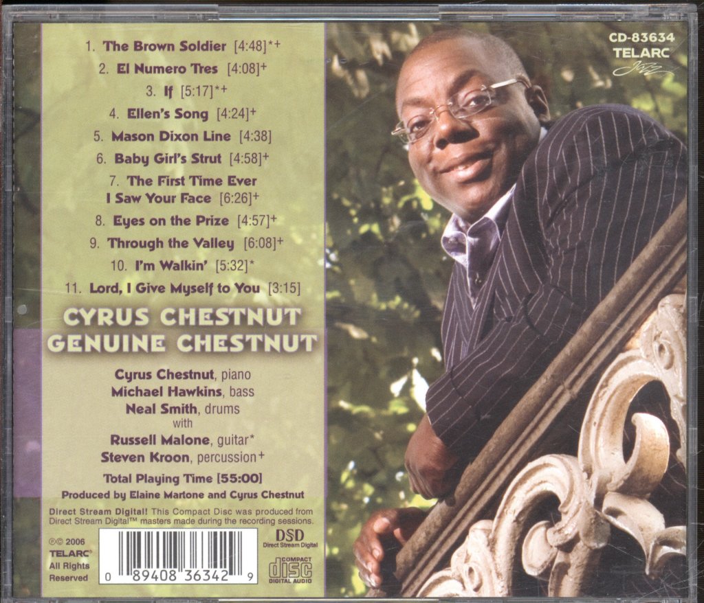Cyrus Chestnut - Genuine Chestnut - Cd