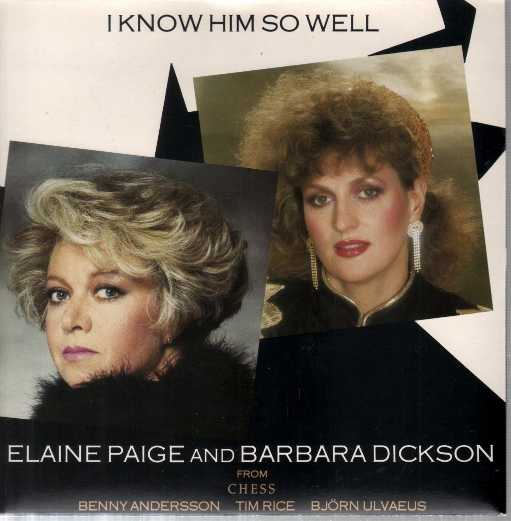 Elaine Paige And Barbara Dickson - I Know Him So Well - 7 Inch