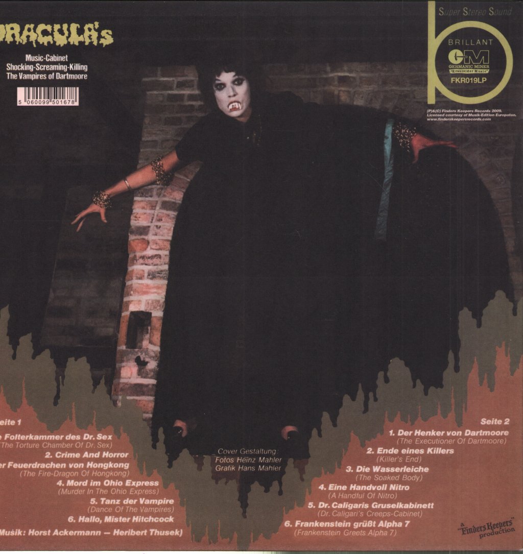Vampires Of Dartmoore - Dracula's Music Cabinet - Lp
