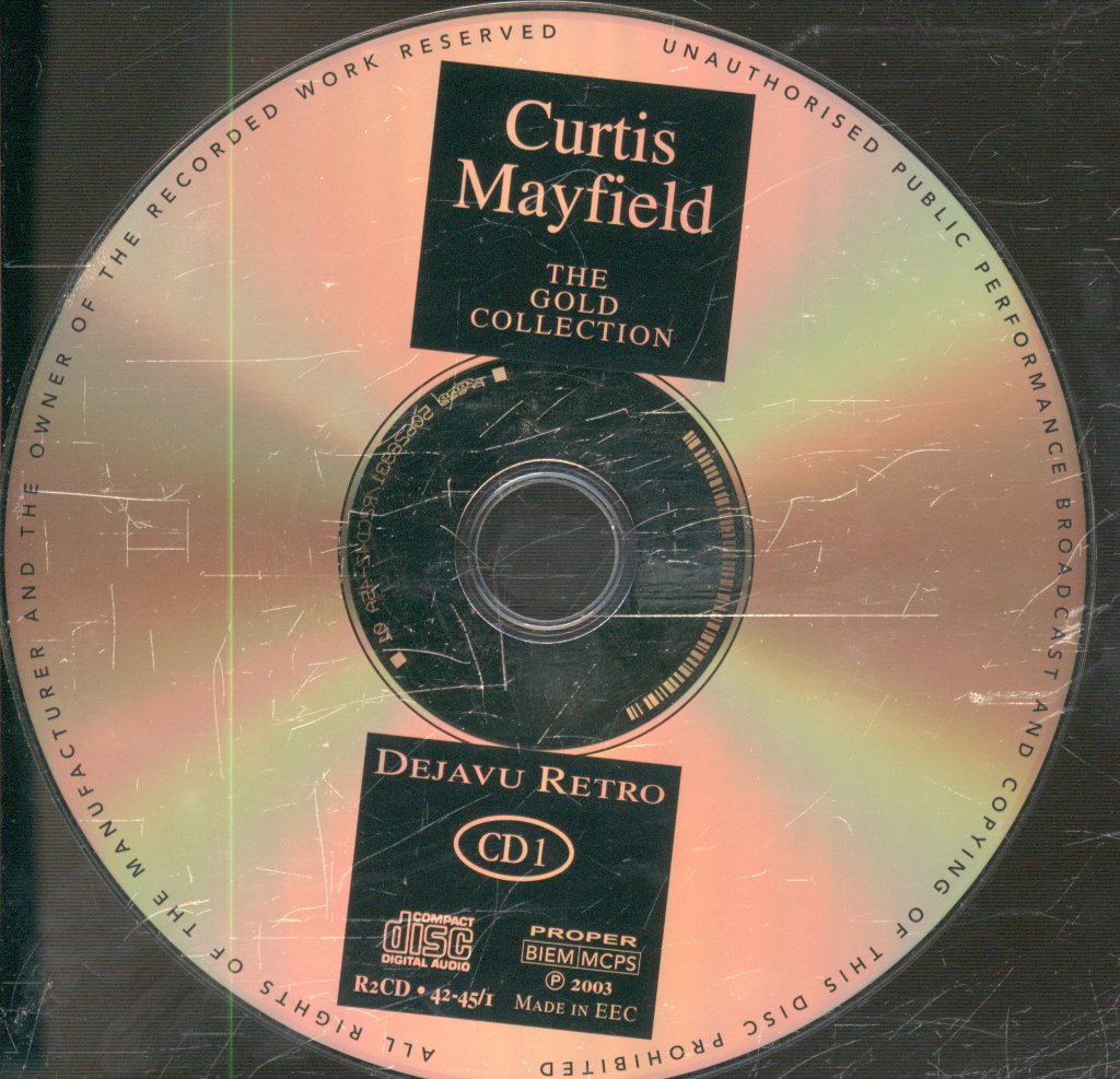 Curtis Mayfield - Move On Up-The Gold Of Curtis Mayfield - Double Cd