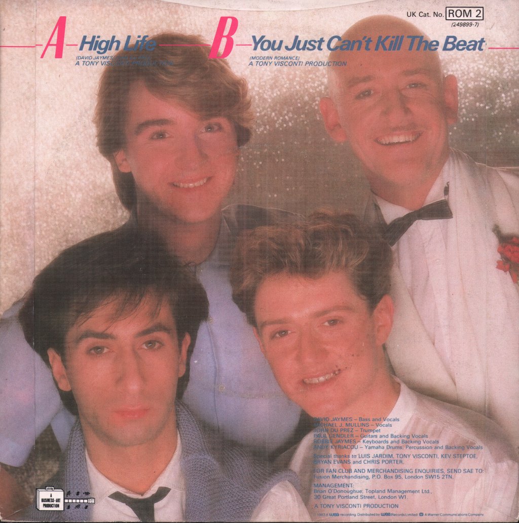 Modern Romance - High Life - 7 Inch