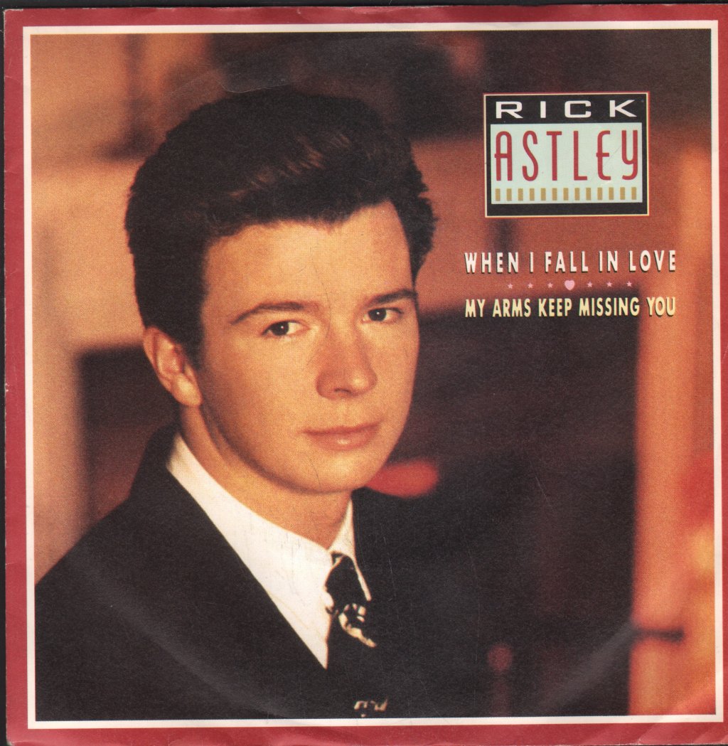 Rick Astley - When I Fall In Love - 7 Inch