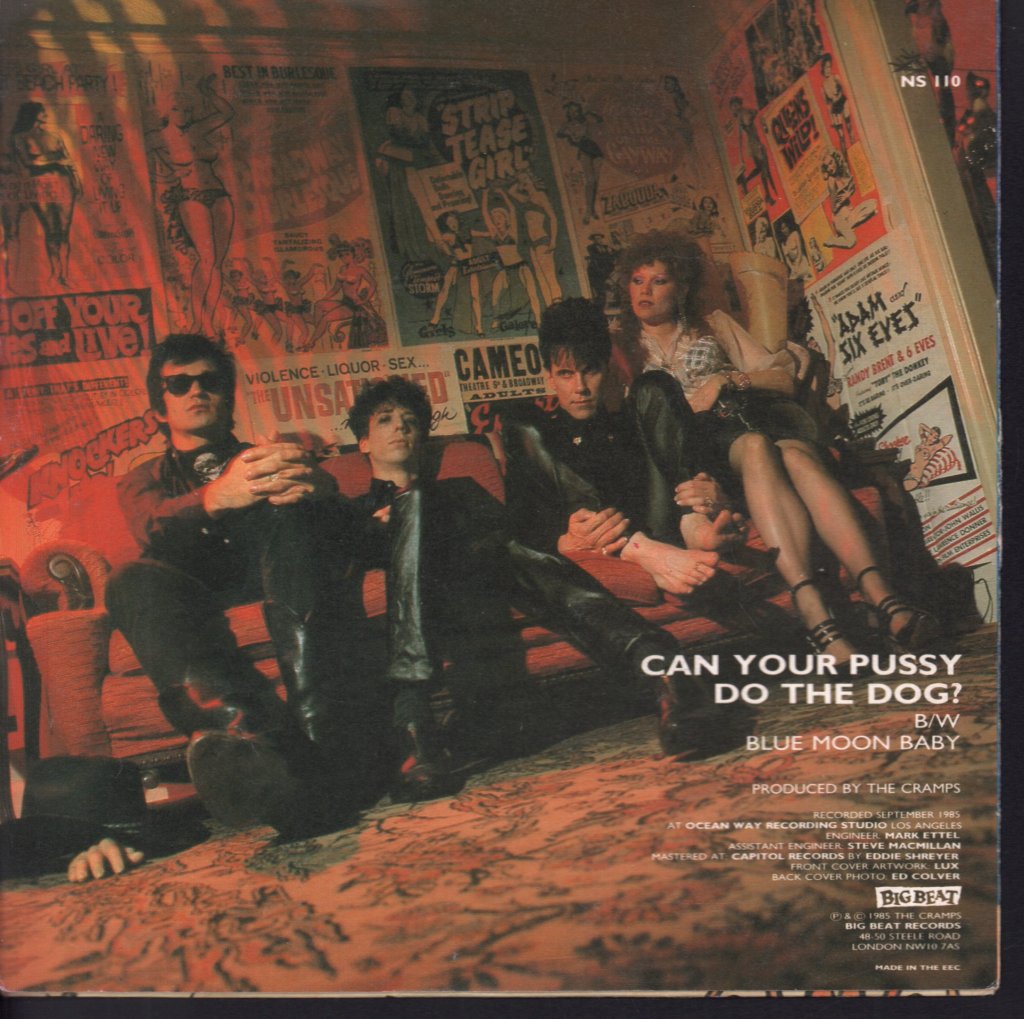 Cramps - Can Your Pussy Do The Dog - 7 Inch