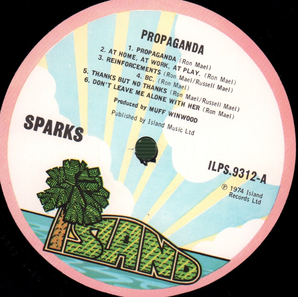 Sparks - Propaganda - Lp