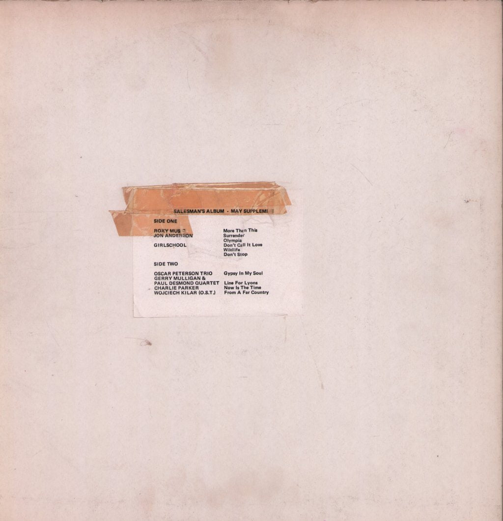 Various Artists - Salesman's Album - May Supplement - Lp