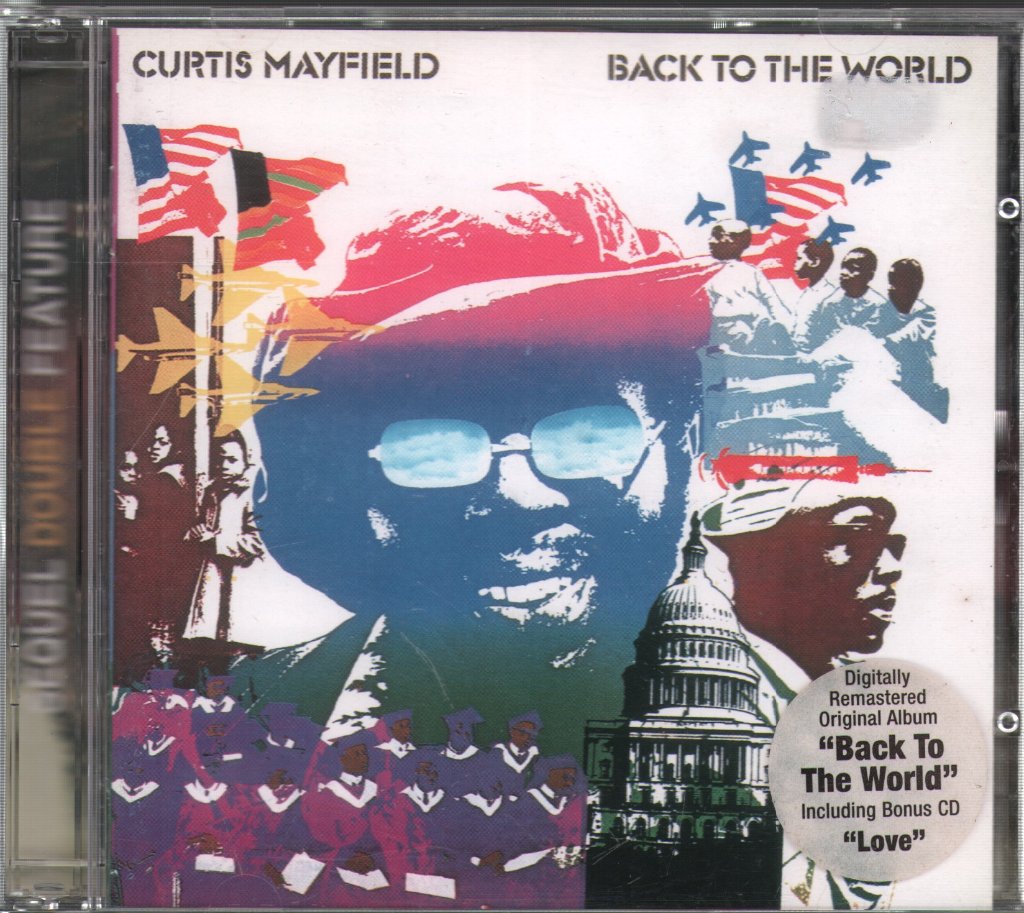 Curtis Mayfield - Back To The World / Love - Double Cd