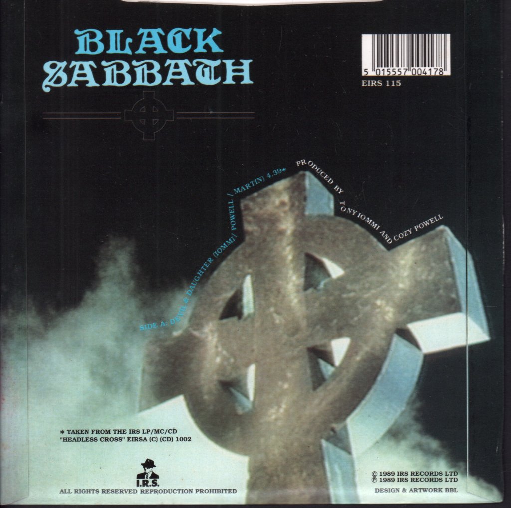 Black Sabbath - Devil And Daughter - 7 Inch