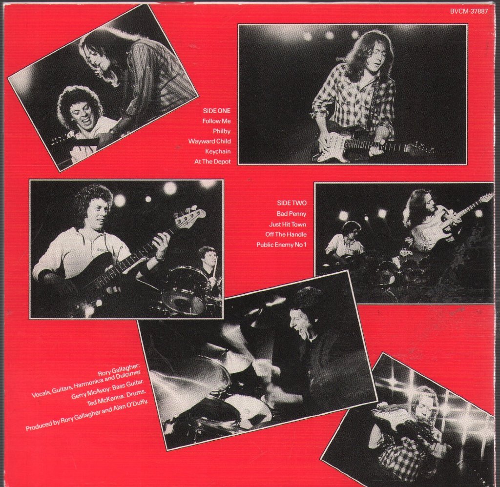 Rory Gallagher - Top Priority - Cd