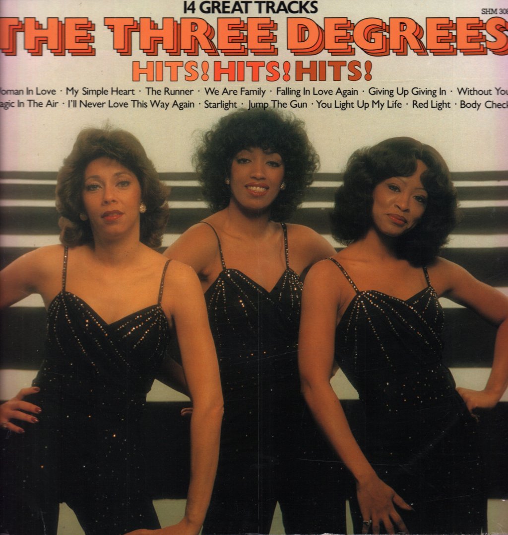 Three Degrees - Hits Hits Hits - Lp