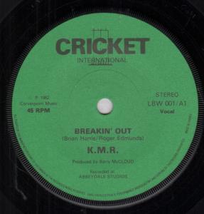 Kmr - Breakin' Out - 7 Inch
