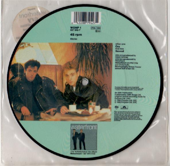Waterfront (80'S) - Cry - 7 Inch