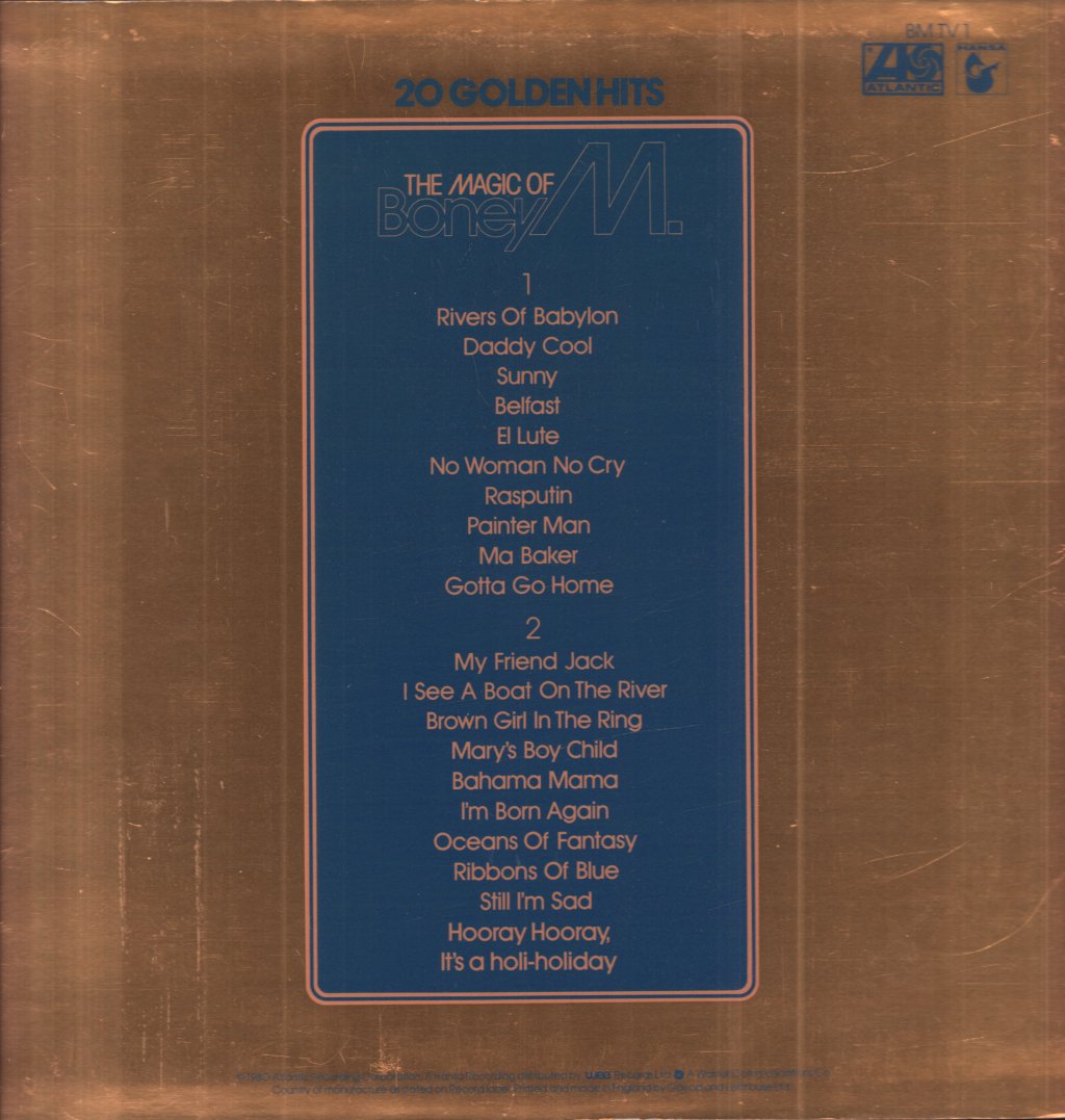Boney M - Magic Of - Lp