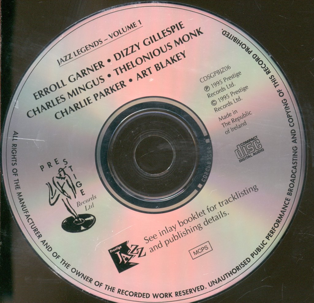 Various Artists - Jazz Legends Volume 1 - Cd