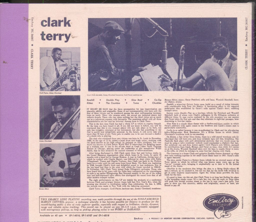 Clark Terry - Clark Terry - Cd