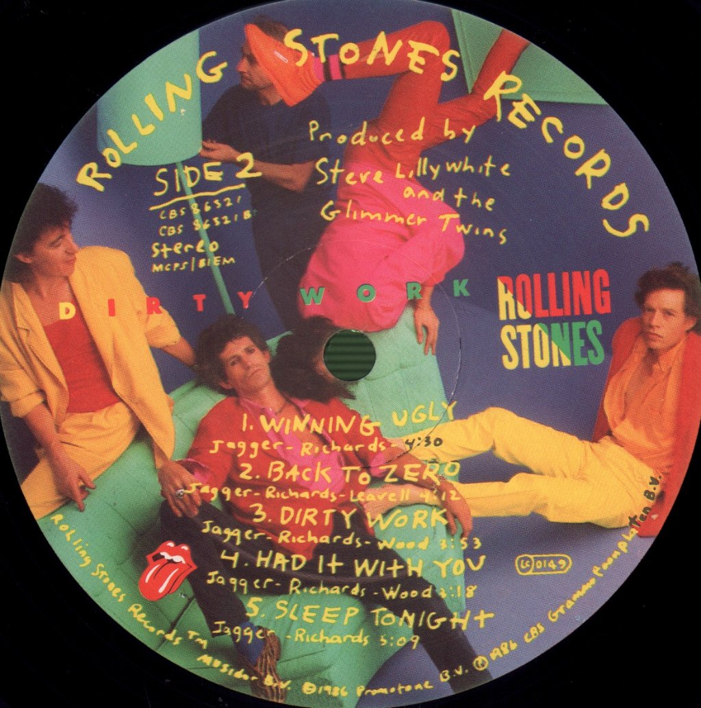 Rolling Stones - Dirty Work - Lp