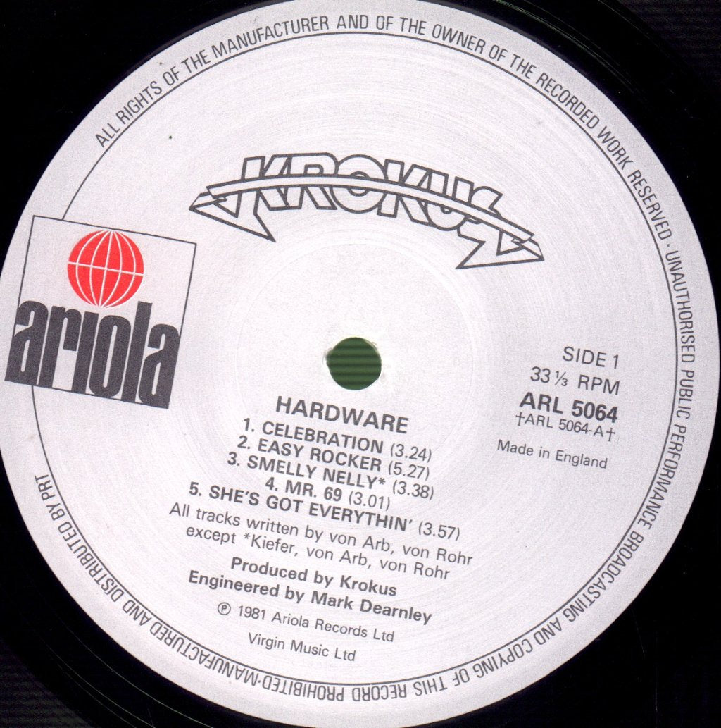 Krokus - Hardware - Lp