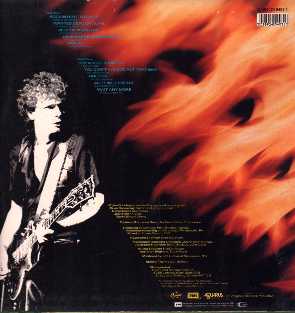 April Wine - Walking Through Fire - Lp