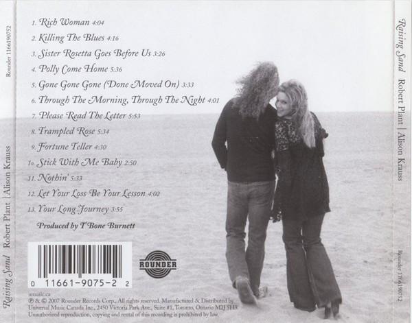 Robert Plant And Alison Krauss - Raising Sand - Cd